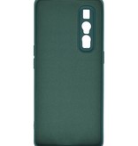 2.0mm Thick Fashion Color TPU Case for Oppo Find X2 Pro Dark Green