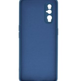 2,0 mm dickes TPU-Etui in Modefarbe für Oppo Find X2 Navy