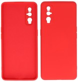 2.0mm Thick Fashion Color TPU Case for Oppo Find X2 Red