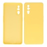 Boîtier en TPU couleur tendance de 2,0 mm d'épaisseur Oppo Find X2 jaune