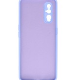 2.0mm Dikke Fashion Color TPU Hoesje voor Oppo Find X2 Paars