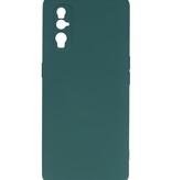 2,0 mm dickes Modefarben-TPU-Gehäuse für Oppo Find X2 Dark Green