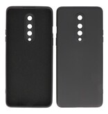 2,0 mm tyk mode farve TPU taske til OnePlus 8 sort