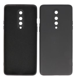 Custodia in TPU di colore moda spesso 2,0 mm per OnePlus 8 nera