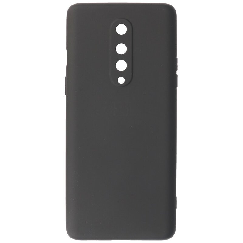 2,0 mm tyk mode farve TPU taske til OnePlus 8 sort