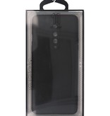 Estuche de TPU de color de moda de 2.0 mm de grosor para OnePlus 8 negro