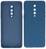 2.0mm Dikke Fashion Color TPU Hoesje voor OnePlus 8 Navy