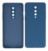 Custodia in TPU color moda spessa 2,0 mm per OnePlus 8 Navy