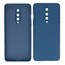 Funda de TPU de color de moda de 2,0 mm de grosor OnePlus 8 Azul marino