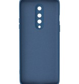 2,0 mm tyk mode farve TPU taske til OnePlus 8 Navy