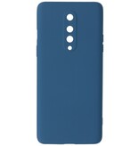 Custodia in TPU color moda spessa 2,0 mm per OnePlus 8 Navy