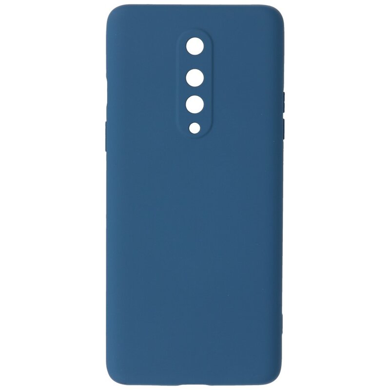 Custodia in TPU color moda spessa 2,0 mm per OnePlus 8 Navy