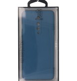 2,0 mm tyk mode farve TPU taske til OnePlus 8 Navy