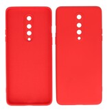 Custodia in TPU color moda spessa 2,0 mm per OnePlus 8 rosso
