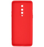 Custodia in TPU color moda spessa 2,0 mm per OnePlus 8 rosso