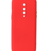 2,0 mm tyk mode farve TPU taske til OnePlus 8 rød