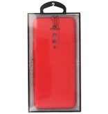 Custodia in TPU color moda spessa 2,0 mm per OnePlus 8 rosso