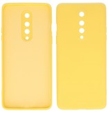 Custodia in TPU color moda spessa 2,0 mm per OnePlus 8 giallo