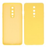2,0 mm tyk mode farve TPU taske til OnePlus 8 gul