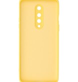 Custodia in TPU color moda spessa 2,0 mm per OnePlus 8 giallo