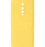 Coque en TPU Fashion Color de 2,0 mm d'épaisseur pour OnePlus 8 Jaune