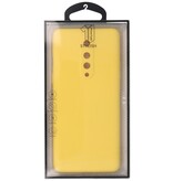 2,0 mm tyk mode farve TPU taske til OnePlus 8 gul