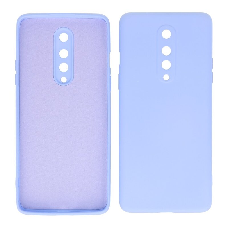 Custodia in TPU color moda spessa 2,0 mm per OnePlus 8 viola