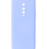 Custodia in TPU color moda spessa 2,0 mm per OnePlus 8 viola