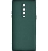 Carcasa de TPU de color de moda de 2.0 mm de espesor para OnePlus 8 verde oscuro
