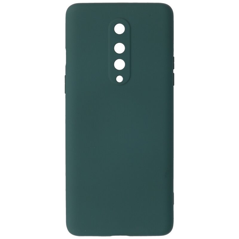2,0 mm dickes TPU-Gehäuse in Modefarbe für OnePlus 8 Dark Green