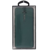 Custodia in TPU color moda spessa 2,0 mm per OnePlus 8 verde scuro