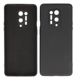 2,0 mm tyk mode farve TPU taske til OnePlus 8 Pro sort