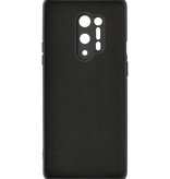 2,0 mm tyk mode farve TPU taske til OnePlus 8 Pro sort