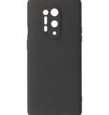 2,0 mm dickes TPU-Gehäuse in Modefarbe für OnePlus 8 Pro Black