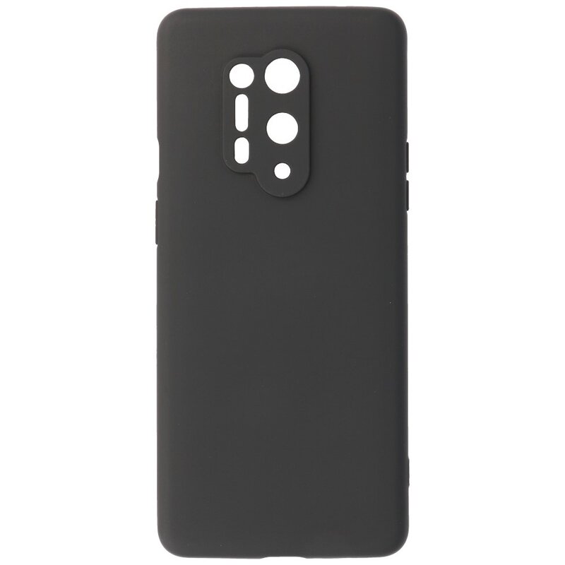 2,0 mm tyk mode farve TPU taske til OnePlus 8 Pro sort