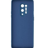 2,0 mm dickes TPU-Gehäuse in Modefarbe für OnePlus 8 Pro Navy