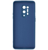 2,0 mm tyk mode farve TPU taske til OnePlus 8 Pro Navy