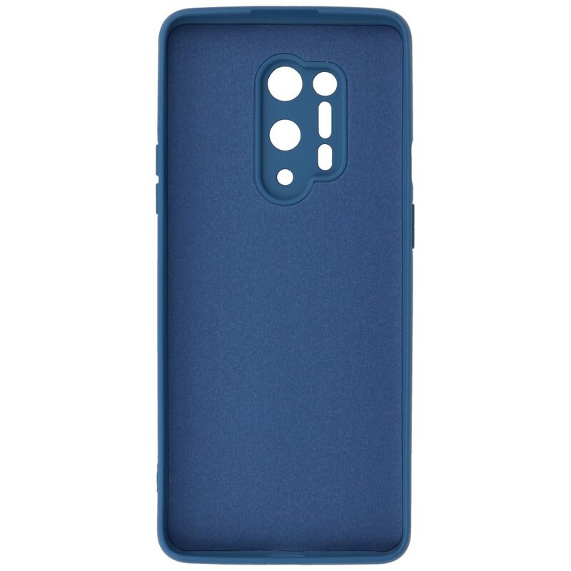 2,0 mm tyk mode farve TPU taske til OnePlus 8 Pro Navy