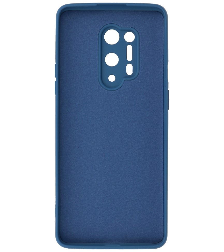 Coque en TPU Fashion Color de 2,0 mm d'épaisseur pour OnePlus 8 Pro Navy