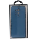 2,0 mm tyk mode farve TPU taske til OnePlus 8 Pro Navy