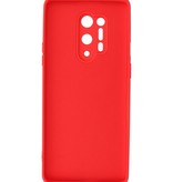 2,0 mm dickes TPU-Gehäuse in Modefarbe für OnePlus 8 Pro Red