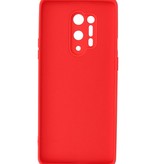 2,0 mm tyk mode farve TPU taske til OnePlus 8 Pro Rød