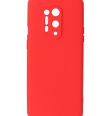 Coque en TPU Fashion Color de 2,0 mm d'épaisseur pour OnePlus 8 Pro Rouge