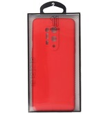 Estuche de TPU de color de moda grueso de 2.0 mm para OnePlus 8 Pro Rojo