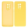 Custodia in TPU di colore moda spesso 2,0 mm per OnePlus 8 Pro giallo