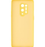 2,0 mm dickes TPU-Gehäuse in Modefarbe für OnePlus 8 Pro Yellow