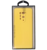Custodia in TPU color moda spessa 2,0 mm per OnePlus 8 Pro giallo