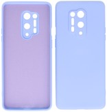 2,0 mm tyk mode farve TPU taske til OnePlus 8 Pro lilla