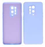 2,0 mm tyk mode farve TPU taske til OnePlus 8 Pro lilla