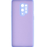 2,0 mm tyk mode farve TPU taske til OnePlus 8 Pro lilla